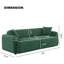 Best-Selling 90" Polyester Boucle 3-Seater Sofa - Stain Resistant, Durable Modern Design for Living Room & Bedroom (444% Sales Growth!)-494025251