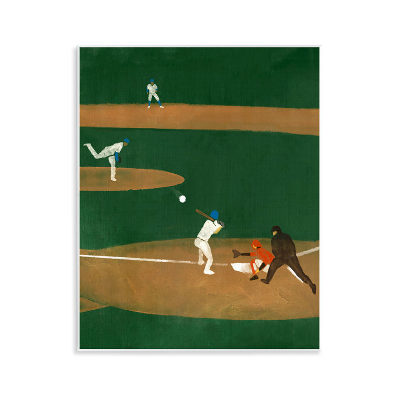 «Baseball Joueurs View» par Daphne Polselli