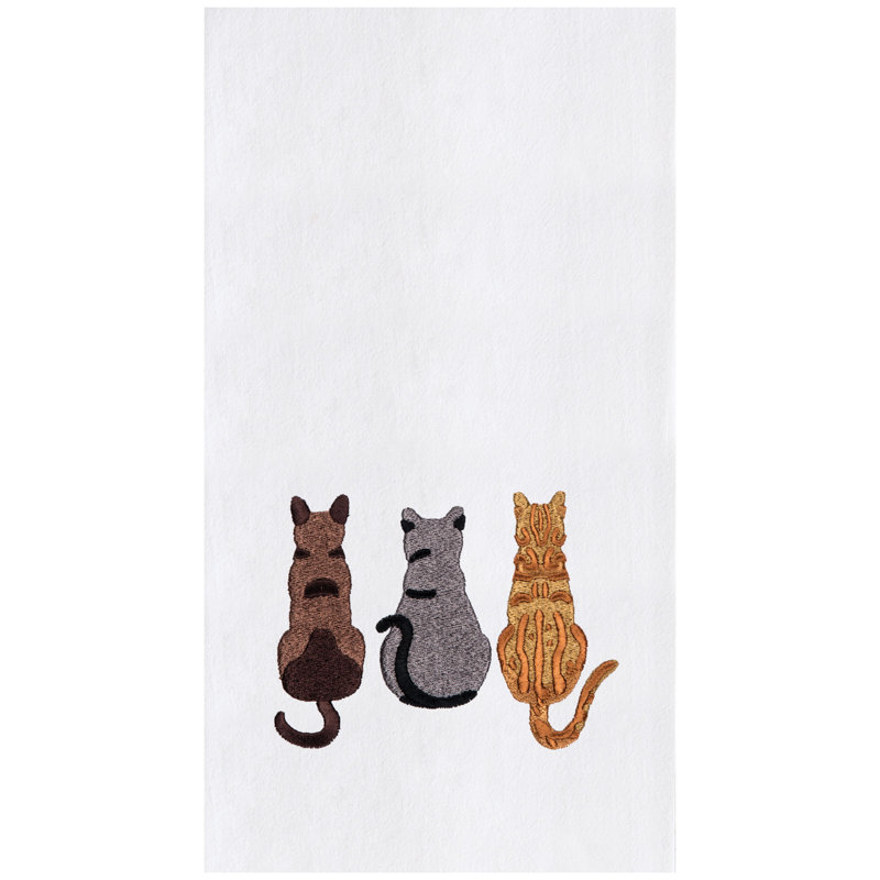 Débarbouillette Cat Tails Trio