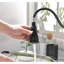 Robinet de cuisine tactile avec douchette extractible-117581020