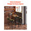 39x16x35.5 In Bar Table Height Cocktail Coffee Counter Kitchen Dining Pub With Clean Lines And High - Quality Construction Rock Solid Stability