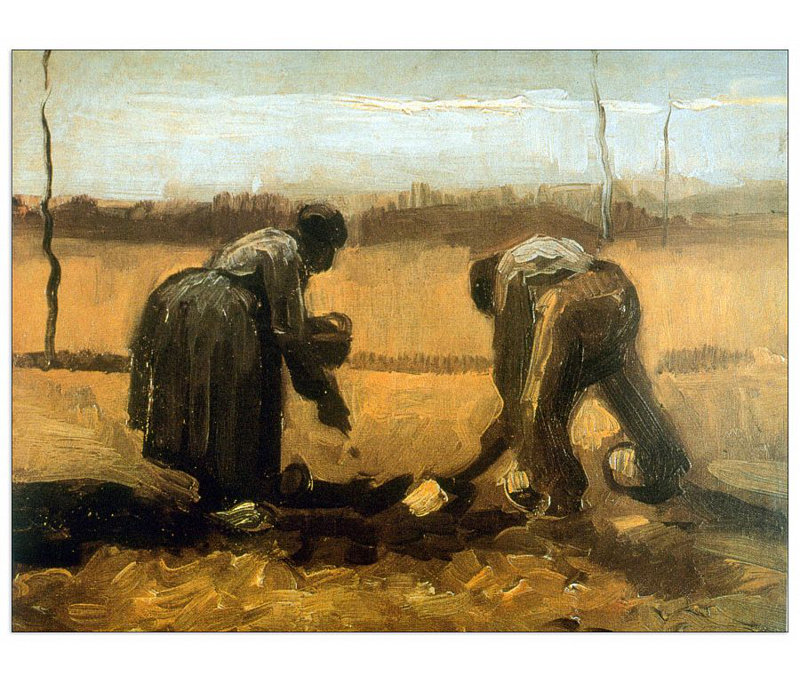 Vincent Van Gogh - Wrapped Canvas Painting, 60cm H x 80cm W x 1.8cm D