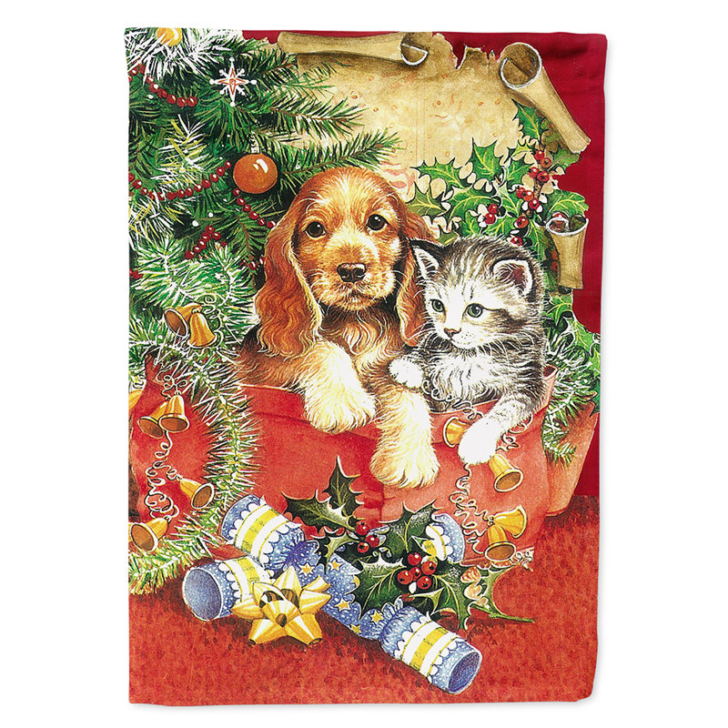Double Sided Polyester Animal Garden Flag, 28" H x 40" W