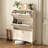 24 Pair Shoe Storage Cabinet with 3 Flip-out Drawers-1865293814