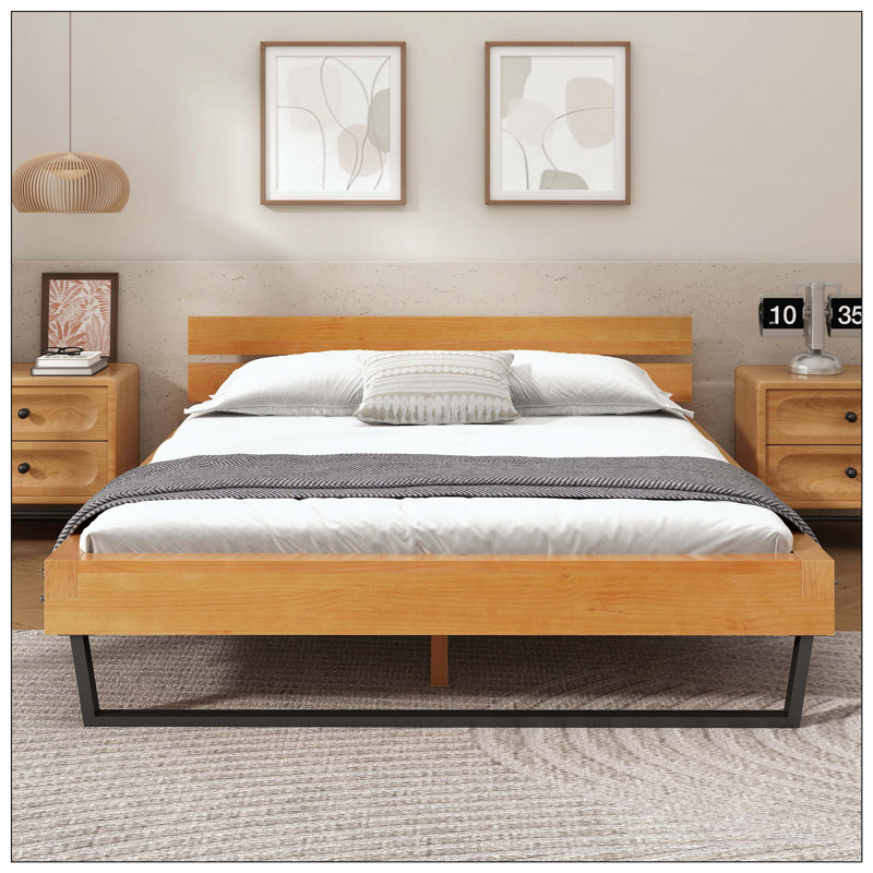 Bed Frame For Bedroom Decoration And Daily Use, Queen