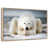 Floating Frame Natural Wood
