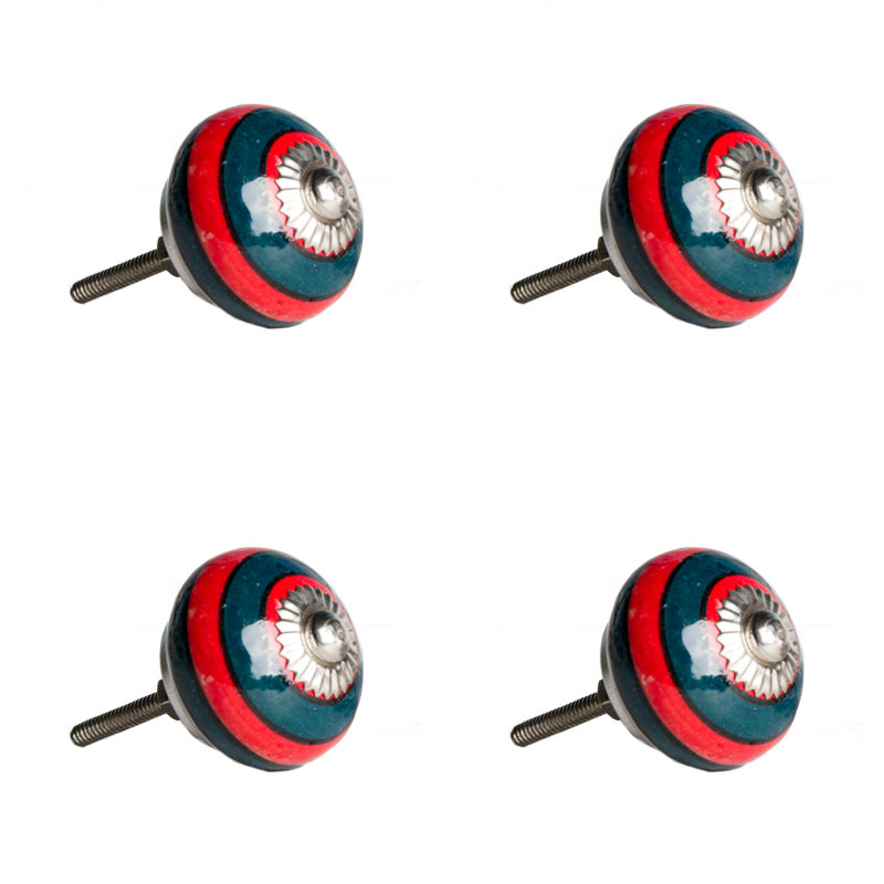 Handpainted Round Knob