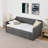 Twin Size Upholstery DayBed with Twin Size Pop-up Trundle and USB Charging Design