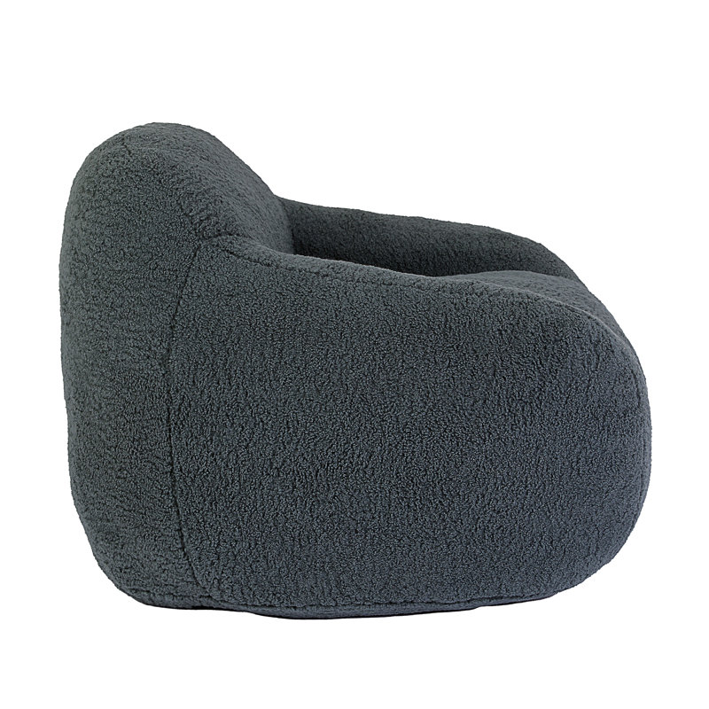 Fauteuil à billes, Ourson gris foncé