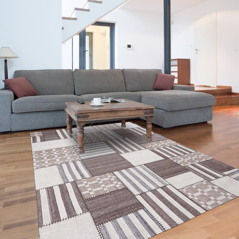 Odegaard Geometric Hand Woven Area Rug, Rectangle 160 x 230cm