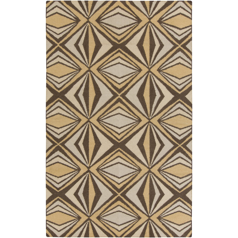 Voyages Wool Geometric Indoor Rug, Rectangle 2' x 3'