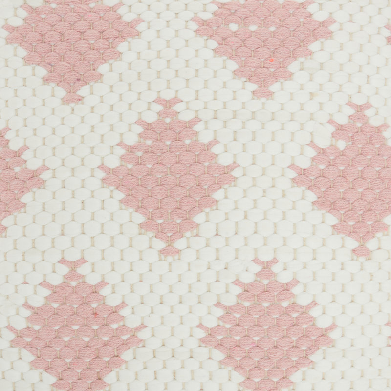 Square Cotton Pillow Cover & Insert, Blush