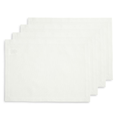 Dru - Cotton Linen Plain Placemats