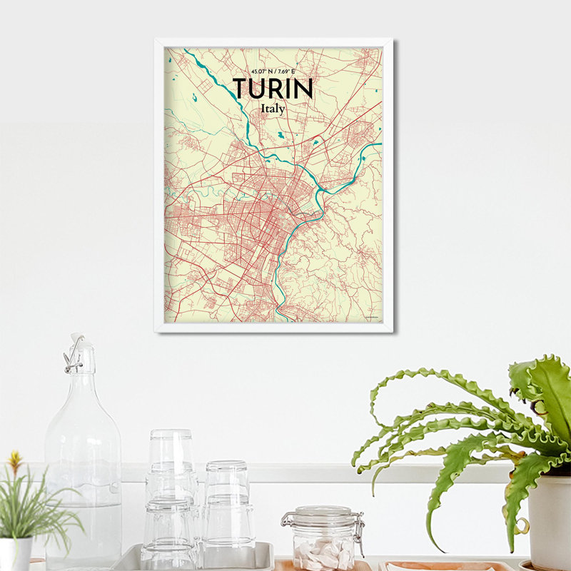 Carte de Turin, impression tricolore
