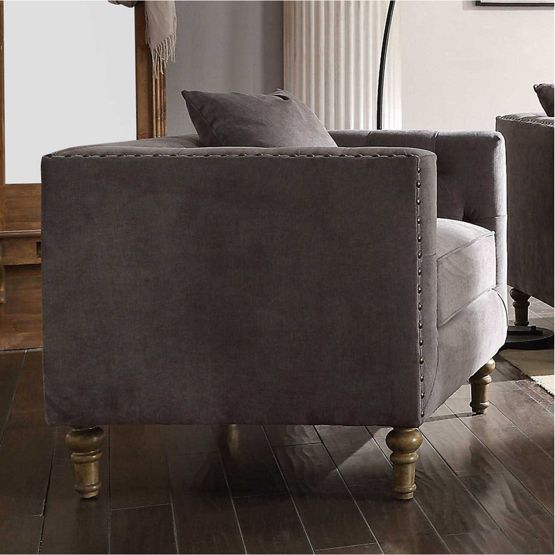 Chaise d'appoint avec coussin