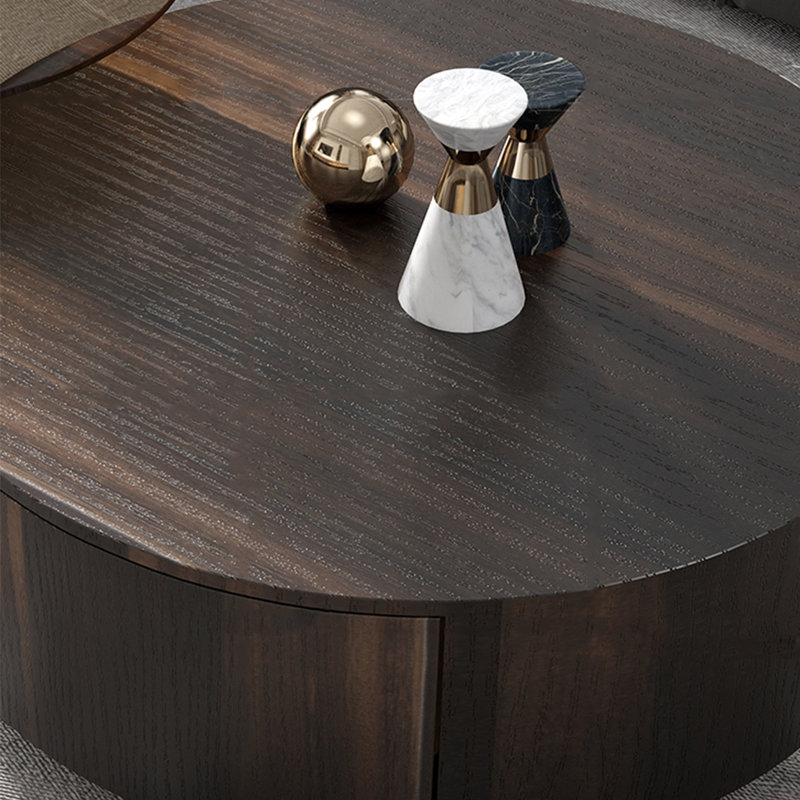 Ensemble de table basse moderne et simple, H 11,8 po x L 31,5 po x l 31,5 po