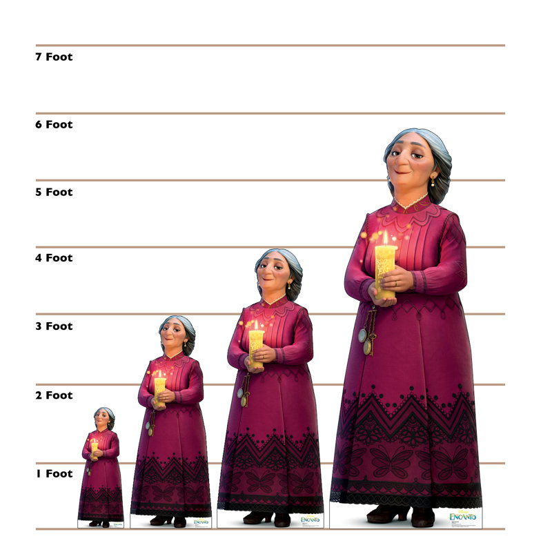 48 in. Disney Encanto Abuela Cardboard Cutout Standee