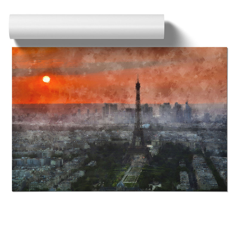 Eiffel Tower Vol.8 - No Frame Print, 30cm H x 42cm W x 0.1cm D