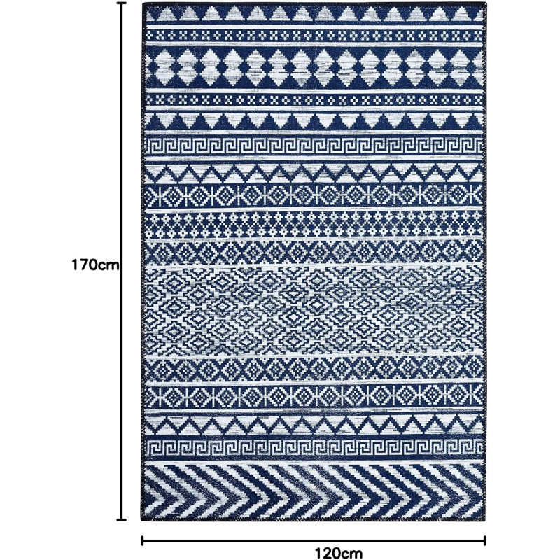 170cm W x 120cm L Level Loop Roll Out Polyester Carpet Tile