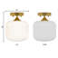 Plafonnier sphérique William H 10 "Veun - House of Hampton-76981196