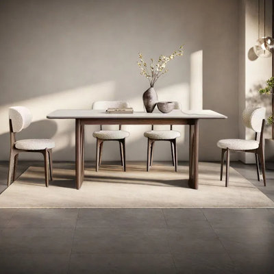 Rectangular home creative dining table