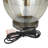Glass Champagne Table Lamp with Drum Shade