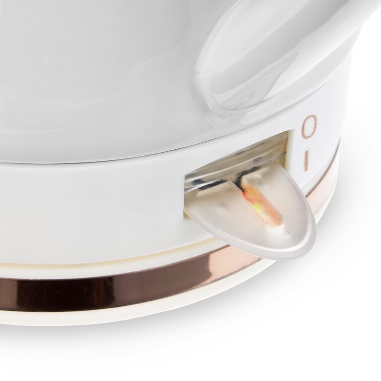 Pinky Up - Noelle Ceramic Electric Tea Kettle Grey