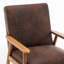 25.38'' Wide Wood Frame Armchair-799658880