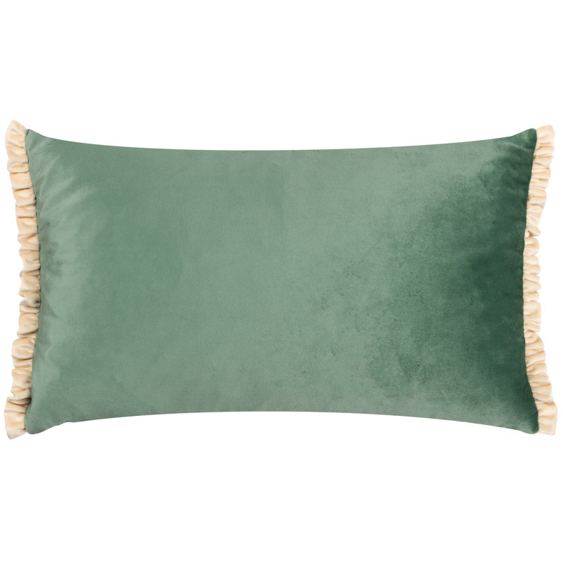 Moreauville Rectangular Throw Cushion, Green/Beige