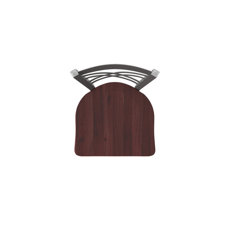 Tabouret tournant 820 Catalina, Bois - Érable cerisier foncé, Tabouret de bar (siège d'une hauteur de 30 po)