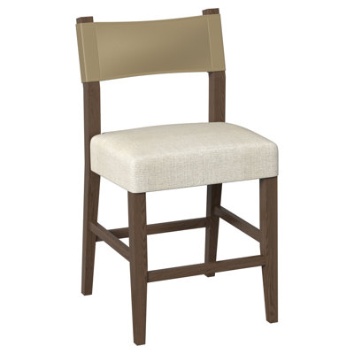 Rustic Bar Stool,Solid Wood Frame