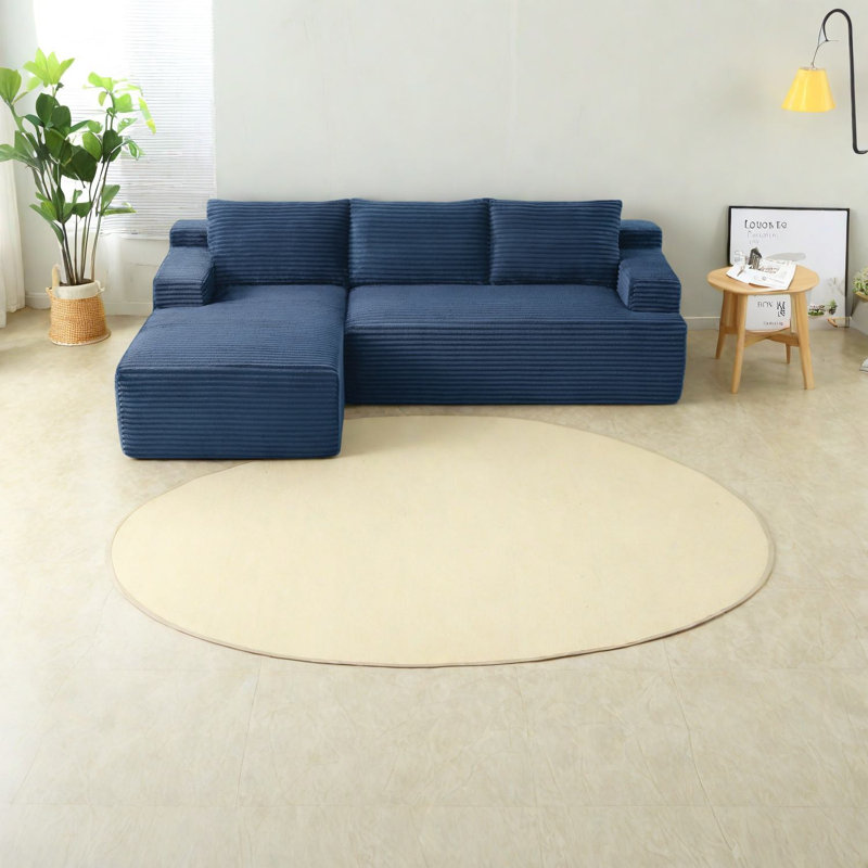 Canapé modulaire multifonctionnel en velours côtelé, style moderne pour salon, chambre à coucher, appartement