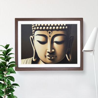 XH1022-6817X Peaceful Buddha - Picture Frame Print