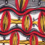 Akito Brick Fabric