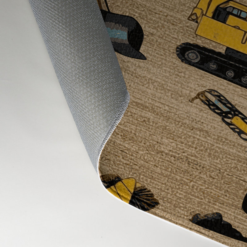 Tapis intérieur et extérieur beige Transport, Rectangle 9 pi x 12 pi