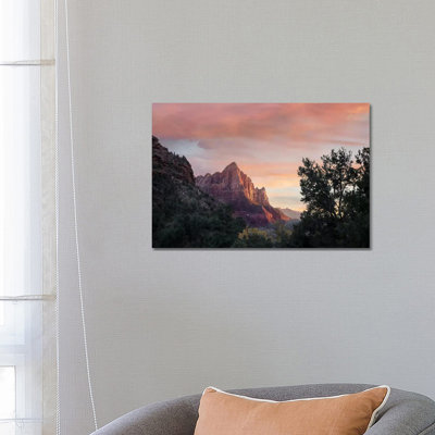 The Watchman, Zion National Park, Utah 1 Piece Wrapped Canvas Wall Art