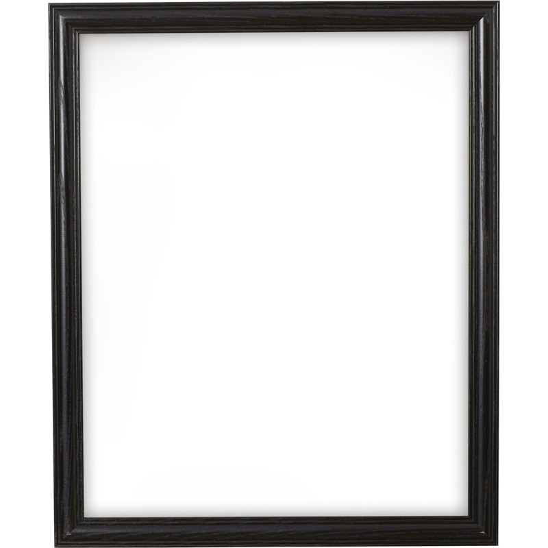 Wood Beveled Picture Frame, 24" x 36", Black