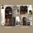 71 "Farmhouse Style Arched Wine Cabinet, Arched Display Cabinet - Suitable For Wine Cabinets In Living Rooms And Dining Rooms-1417588222
