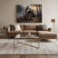 Art sur toile gris