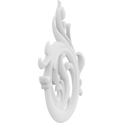 Applique Fayette Rosette