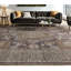 Tapis brun et vert de haute qualité noué à la main