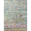 Tapis décoratif multicolore à motifs et chiffres multicolores de la collection Barcelona-1158291684