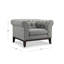 Chaise et demi capitonnée en polyester l 44,5 po Aubrianna