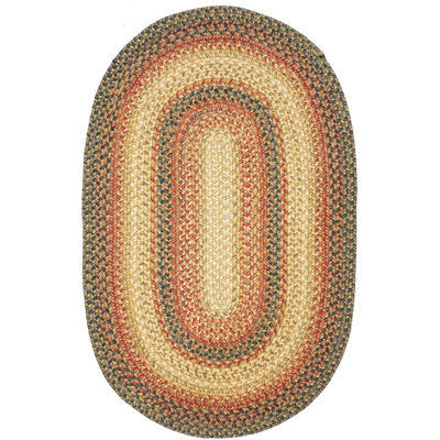 Dahlilah Braided Jute Reversible Brown/Black Rug