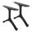 Wishbone Metal Dining Table Legs