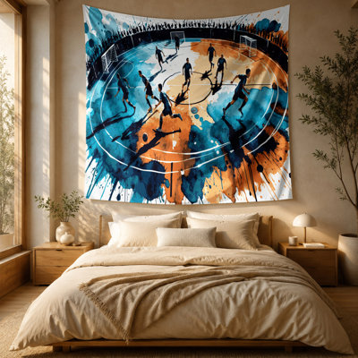 Sports Futsal Wall Tapestry