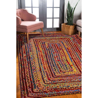 Geometric Jacquard Indoor / Outdoor Area Rug
