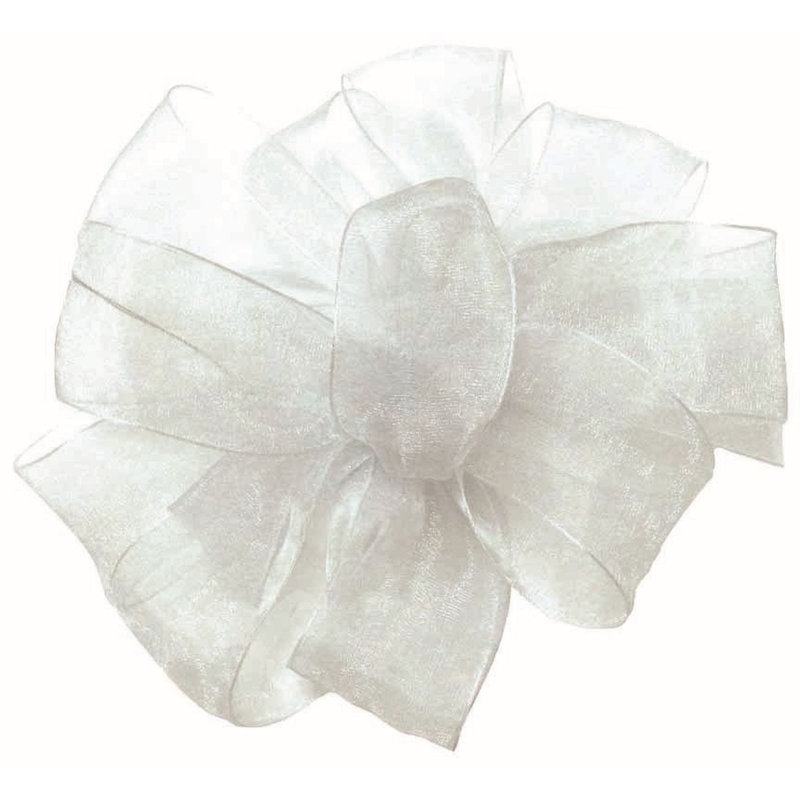 Ruban tropical tropical, H 1,5 po x l 4 po x P 4 po, Blanc