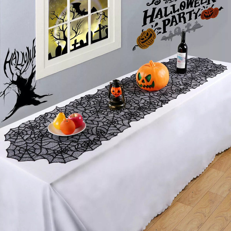 Nappe en dentelle Halloween
