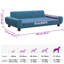 Lit pour chien en velours 13,0 po-1847711471-1847711466